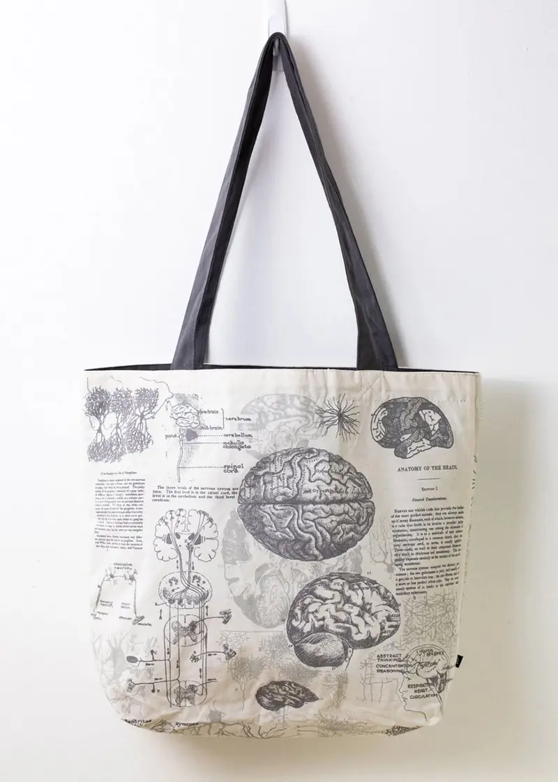 Succubus Home Brain Anatomy Shopper Bag