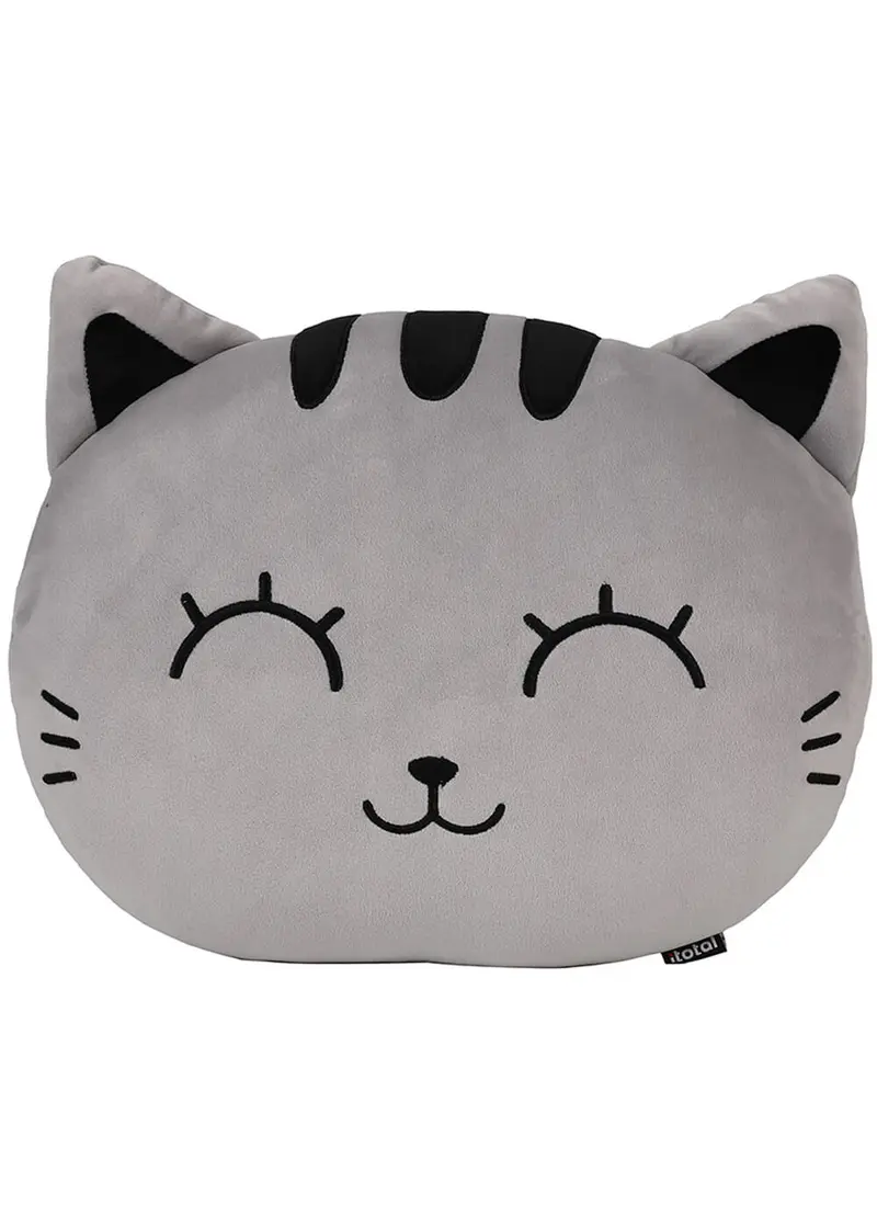 Succubus Home Cats Blink Cushion Grey