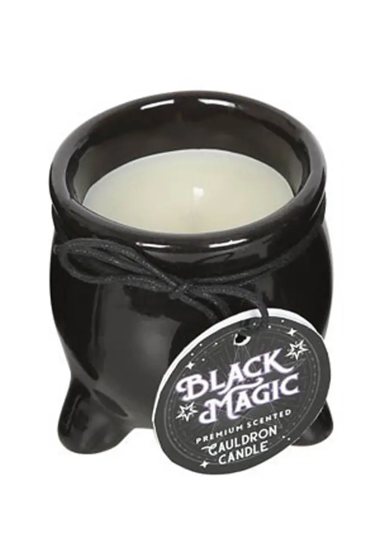 Succubus Home Cauldron Scented Candle White
