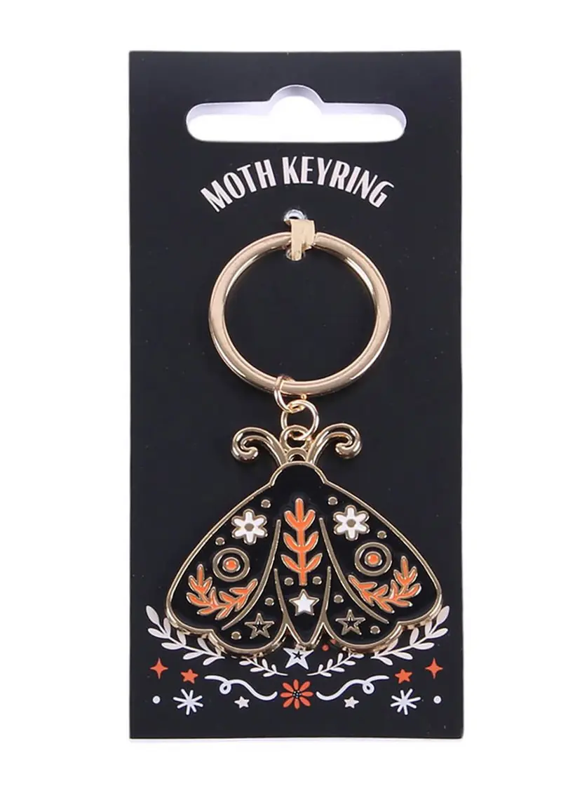 Succubus Home Folk Moth Keychain