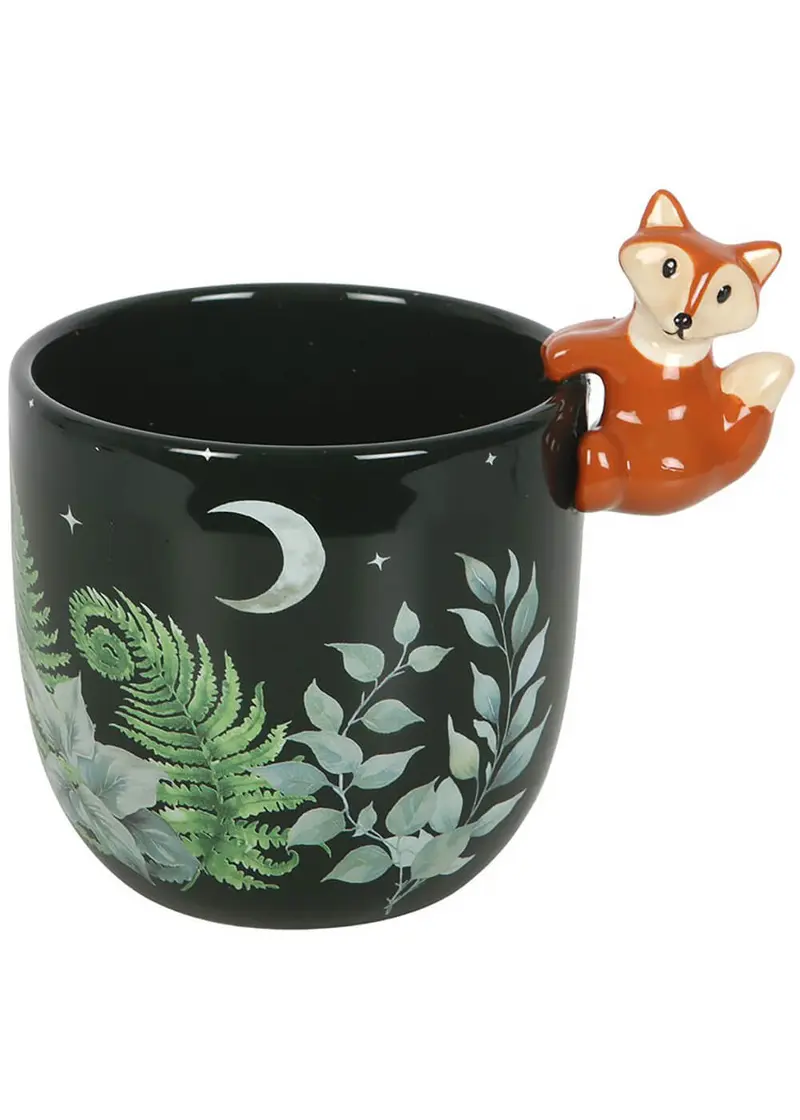 Succubus Home Forest Fox Green Plant Pot