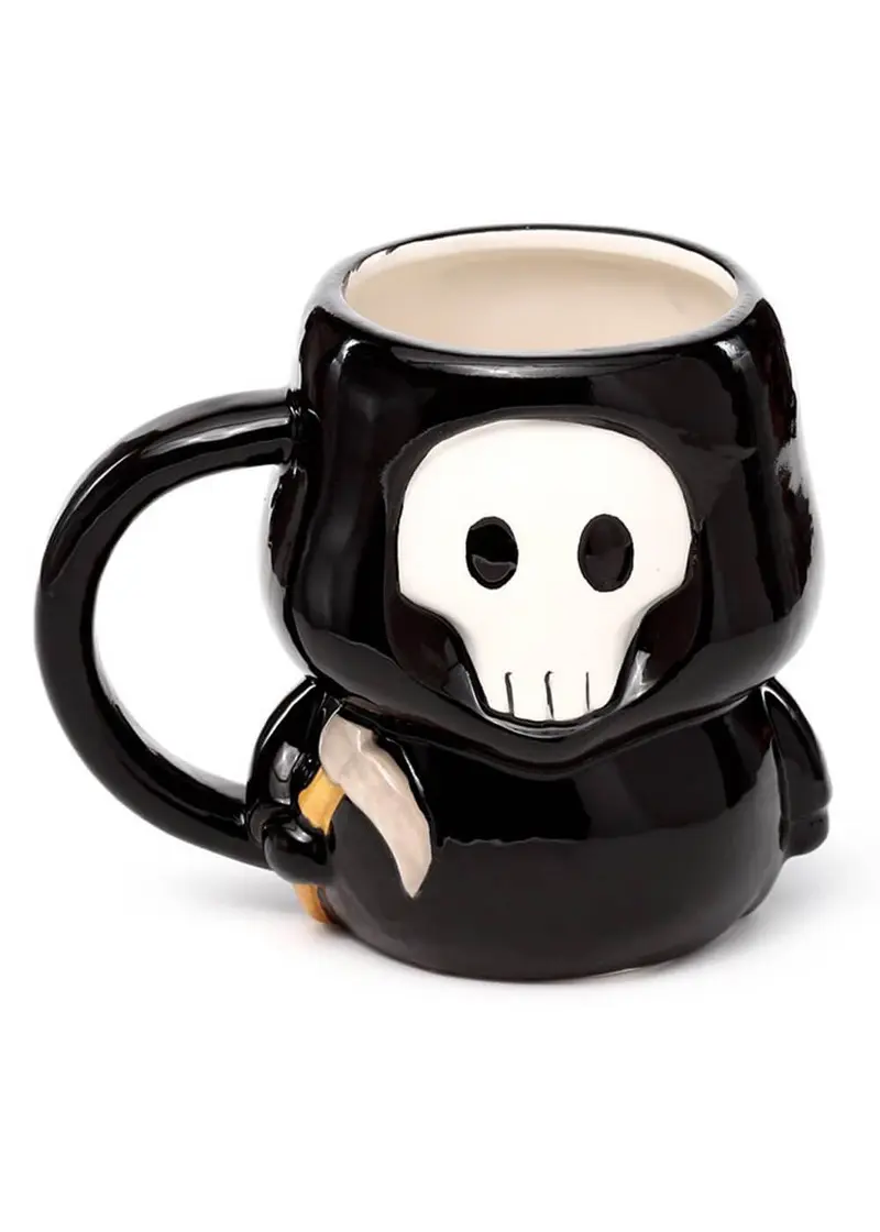 Succubus Home Grim Reaper Cup Mug in Black