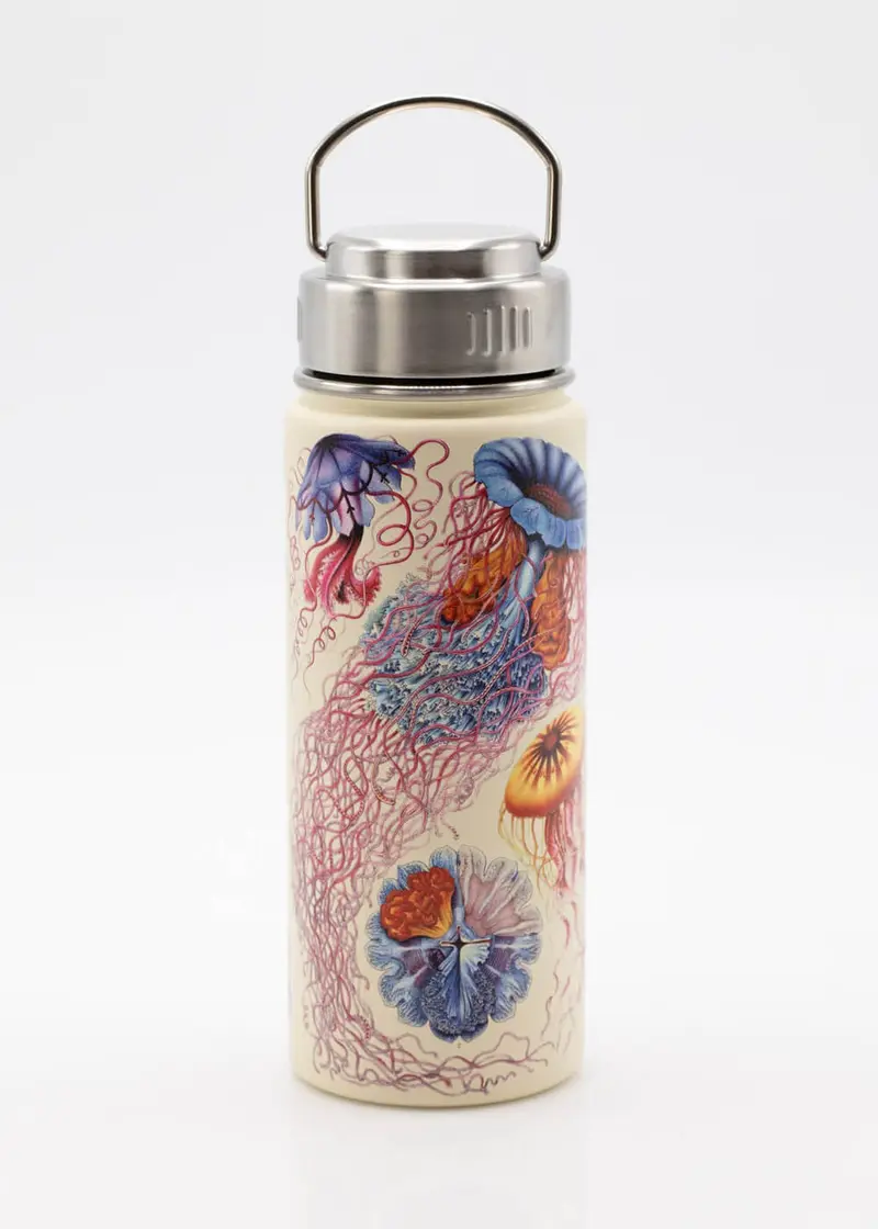 Succubus Home Haeckel Jellyfish Thermos Bottle 950 ml