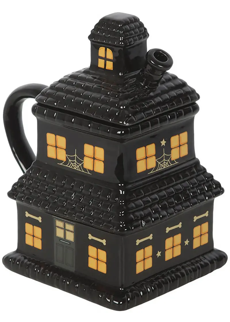 Succubus Home Haunted House Cup Mug in Black