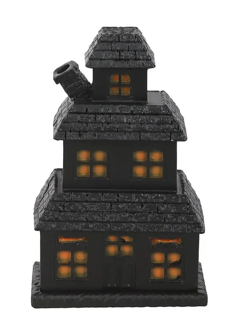 Succubus Home Haunted House Incense Cone Holder in Black