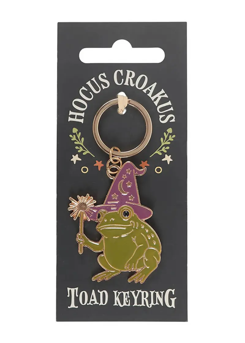 Succubus Home Magic Toad Hocus Croakus Keychain