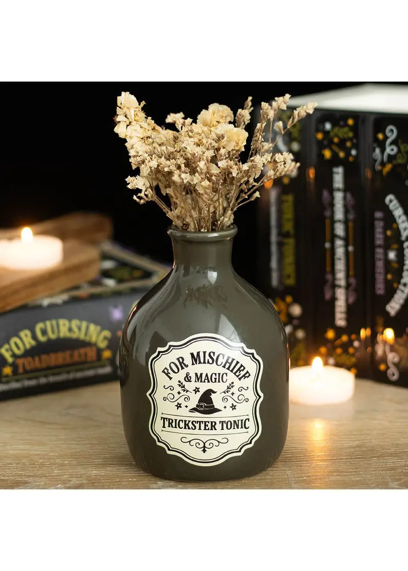 Succubus Home Mischief and Magic Potion Bottle Vase Candle Holder