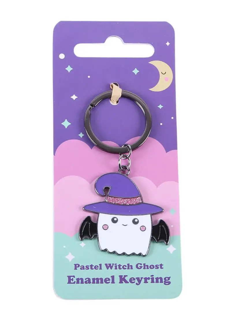 Succubus Home Pastel Witch Ghost Keychain
