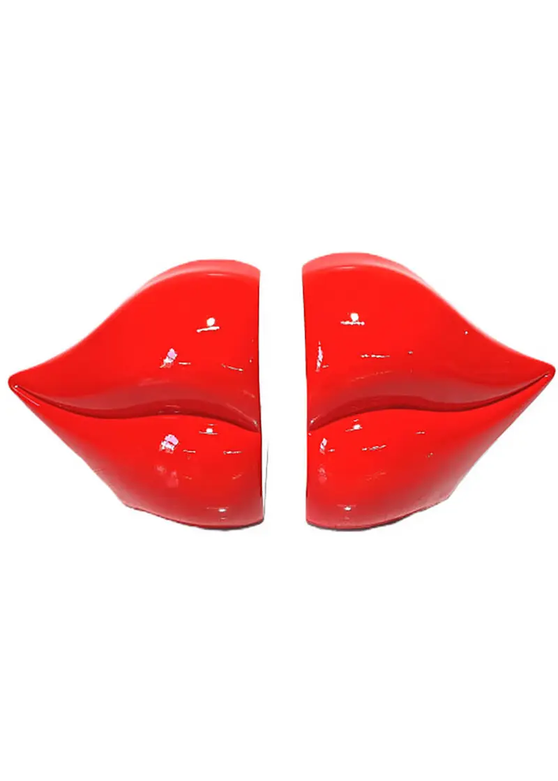 Succubus Home Red Lips Bookends Red