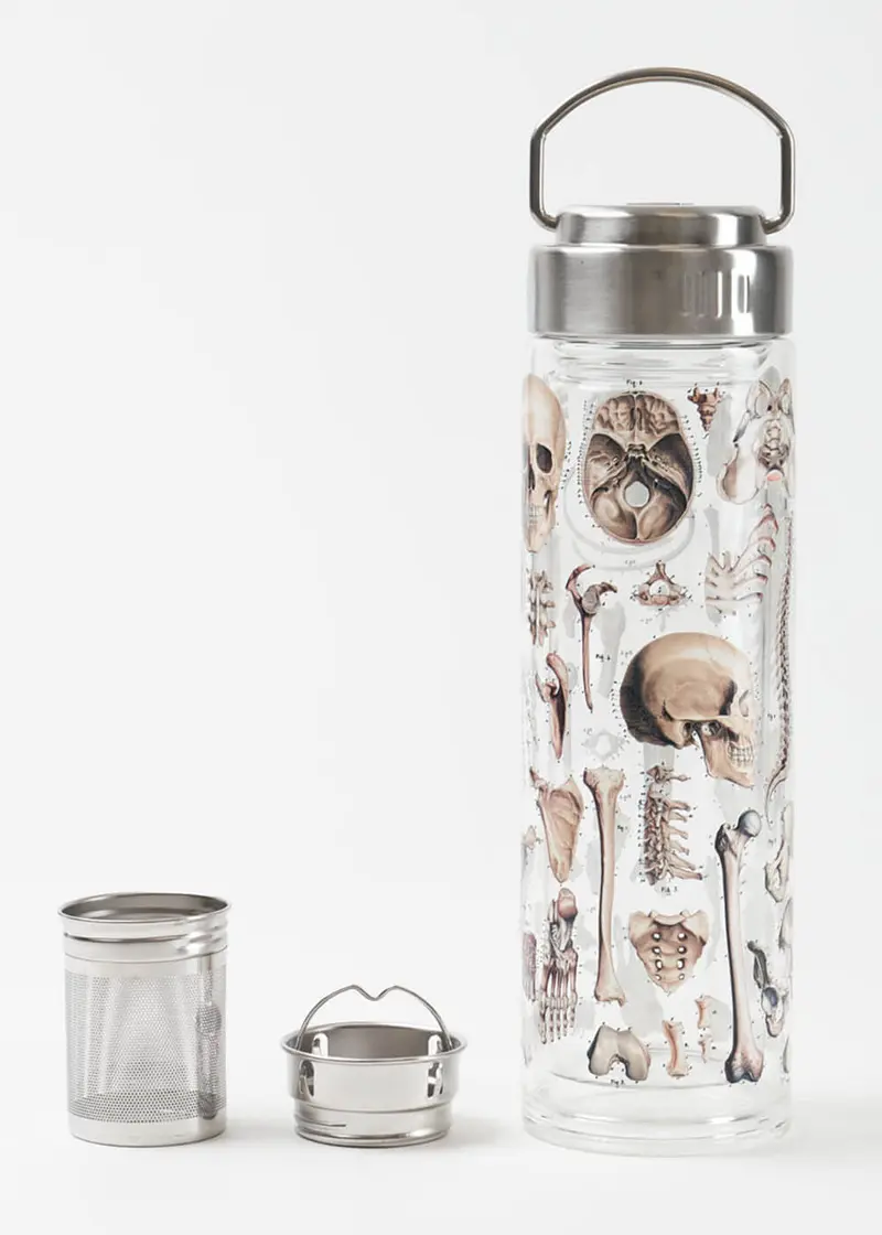 Succubus Home Skeleton Tea Infuser Bottle