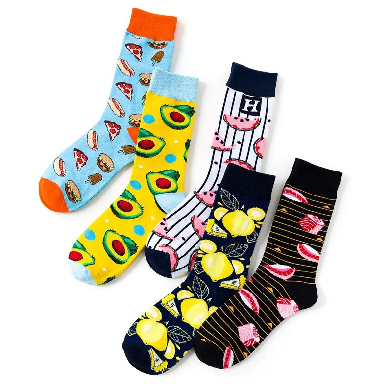 Summer Snack Crew Socks (5 Designs)
