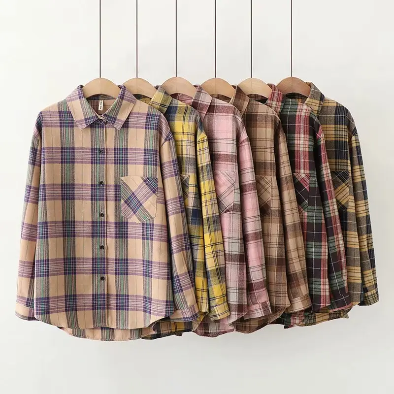 Sunday Check Blouse (6 Colours)