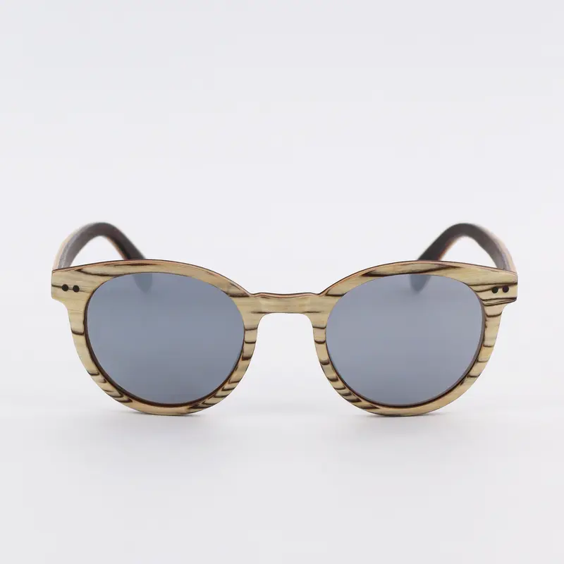 SUNDAY Whitewood Sunglasses | silver mirror lenses
