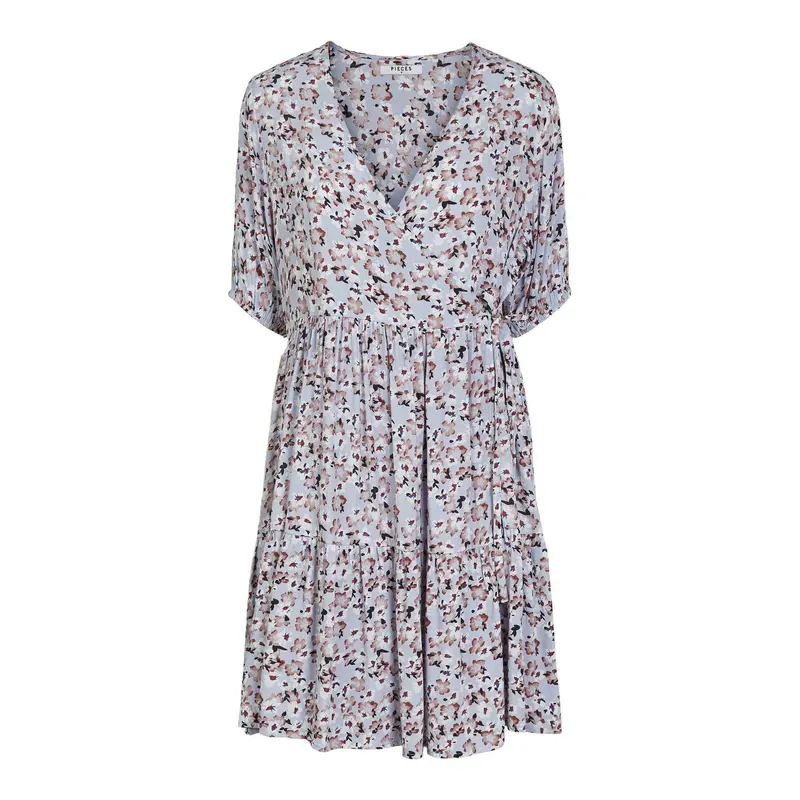 Sunny wrap dress blauw