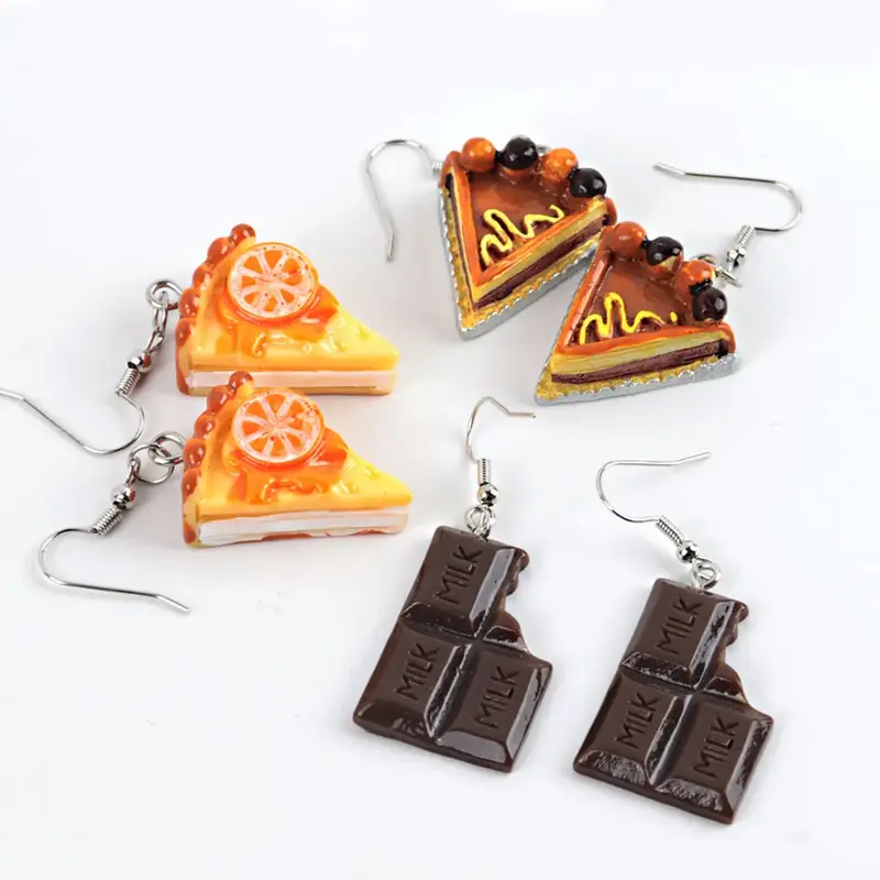 Sweet Tooth Cake and Chocolate Earrings