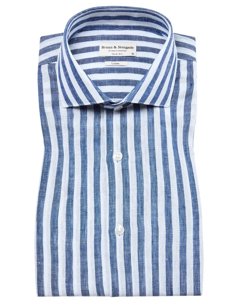 Sydney Blue White Stripe