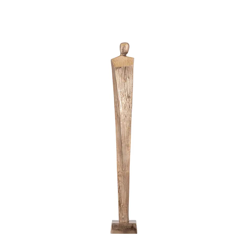 Symon BrownGold Alu Man Shape Statue S PTMD