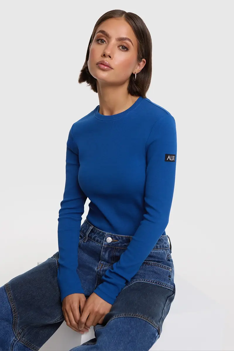 T-shirt Longsleeve rib