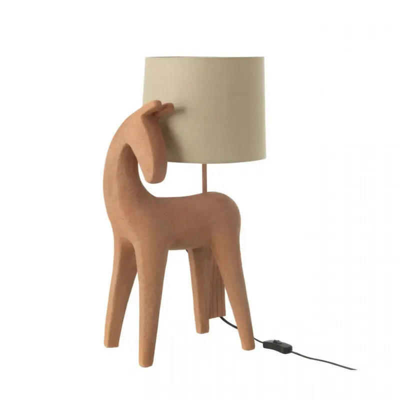 Tafellamp Paard Modern Resine Terra J-Line