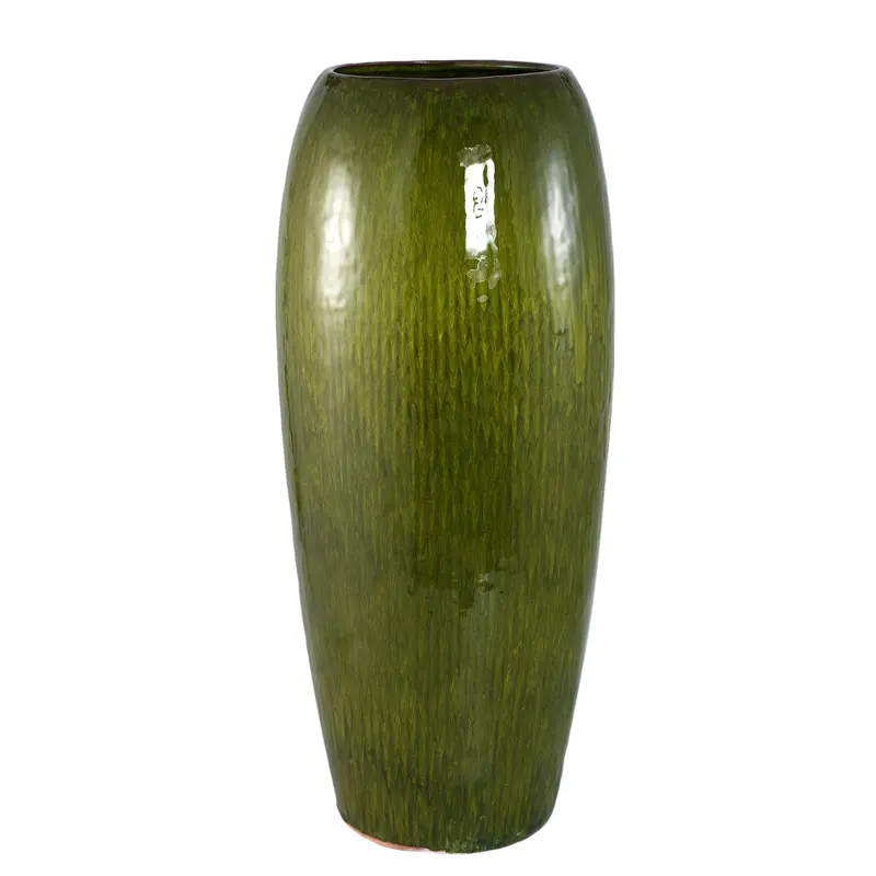 Tamica Dark Green Ceramic Pot L PTMD