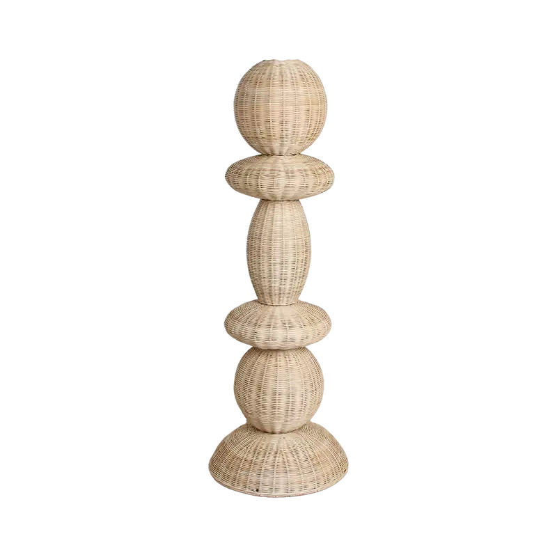 Tao Rotan Vloerlamp - 140cm Raw Materials