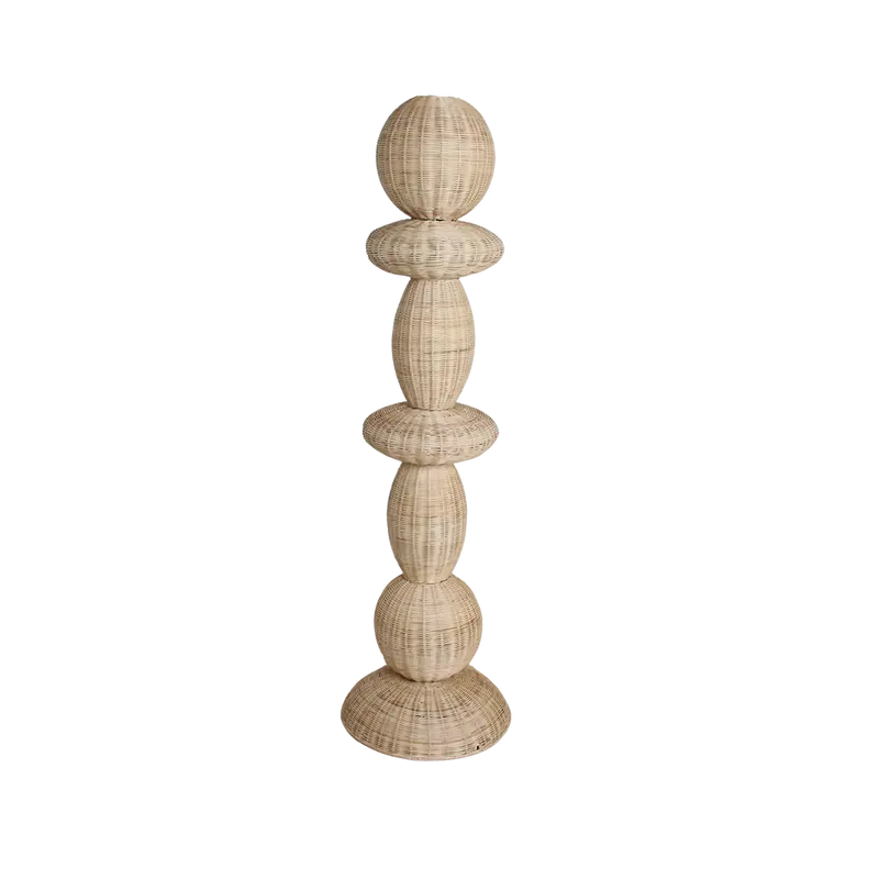 Tao rotan vloerlamp - 175 cm Raw Materials