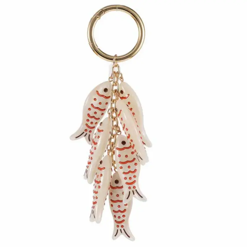 Tashanger By Jam beige orange gold fish