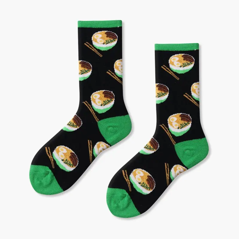 Tasty Ramen Crew Socks