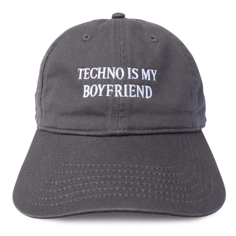 Techno Is My Boyfriend Hat