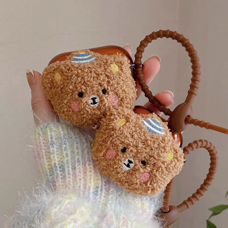 Teddy Bear AirPod Case Cover