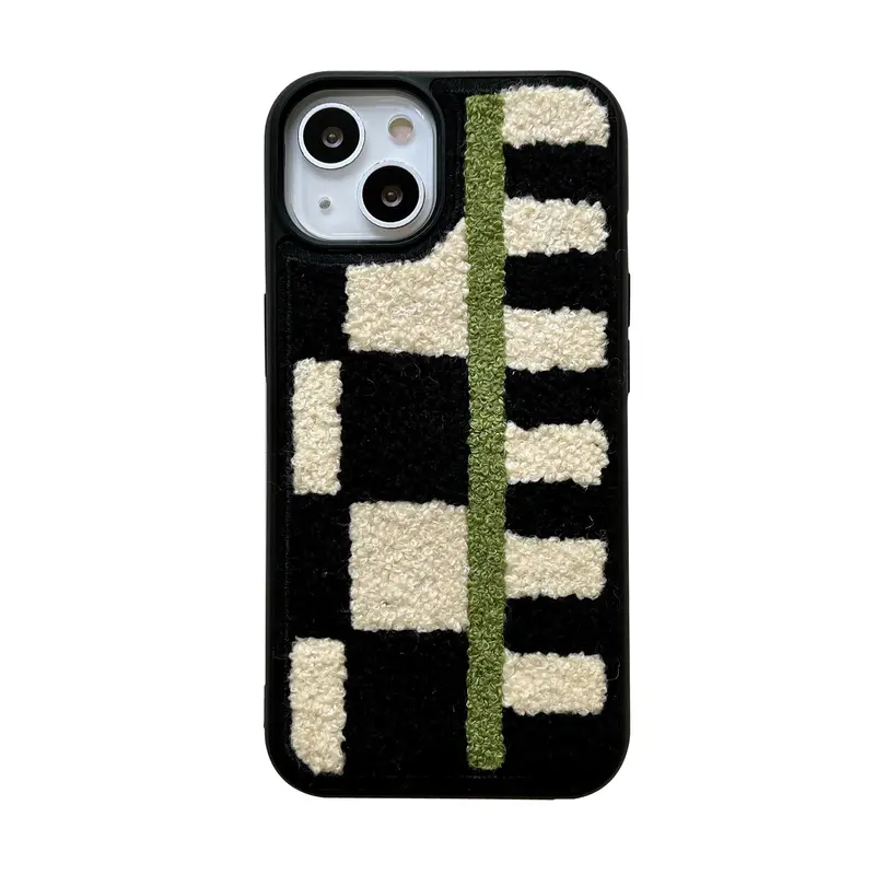 Teddy Checkerboard iPhone Case