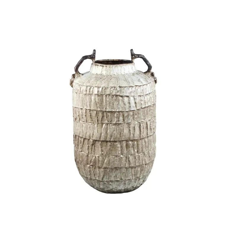 Telise Vaas Amfoor Keramiek Beige A PTMD