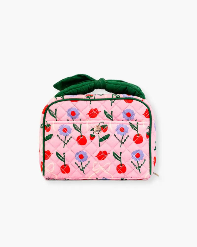 The Getaway Toiletry Bag - Cherry Lips