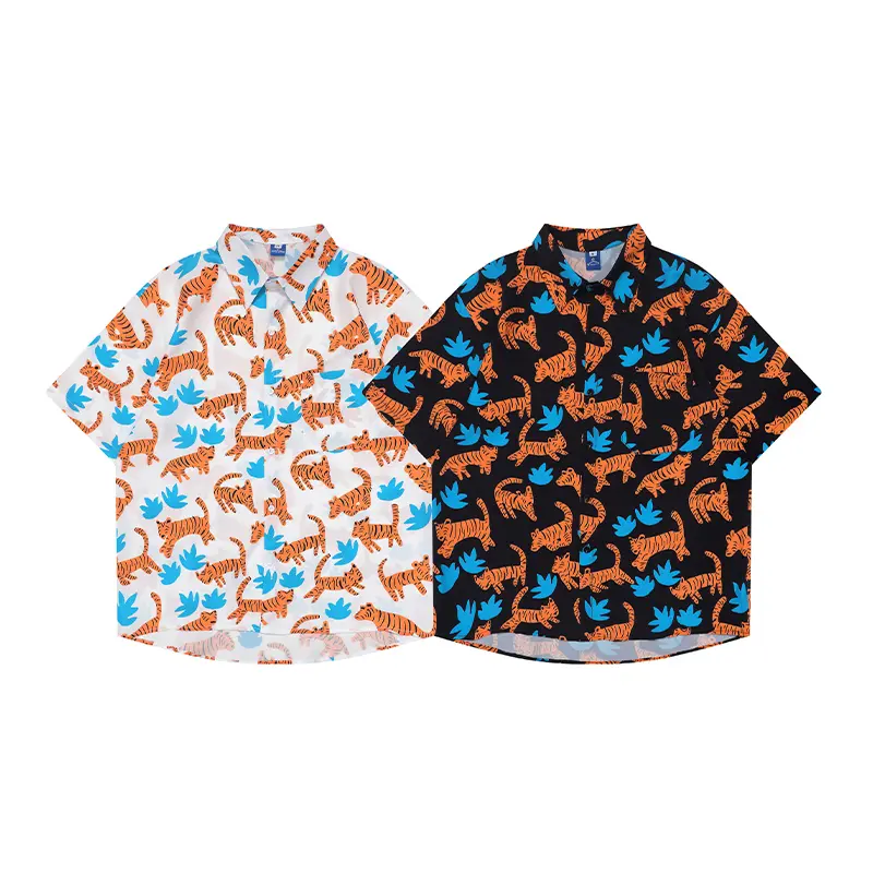 Tiger Print Blouse (2 Colours)