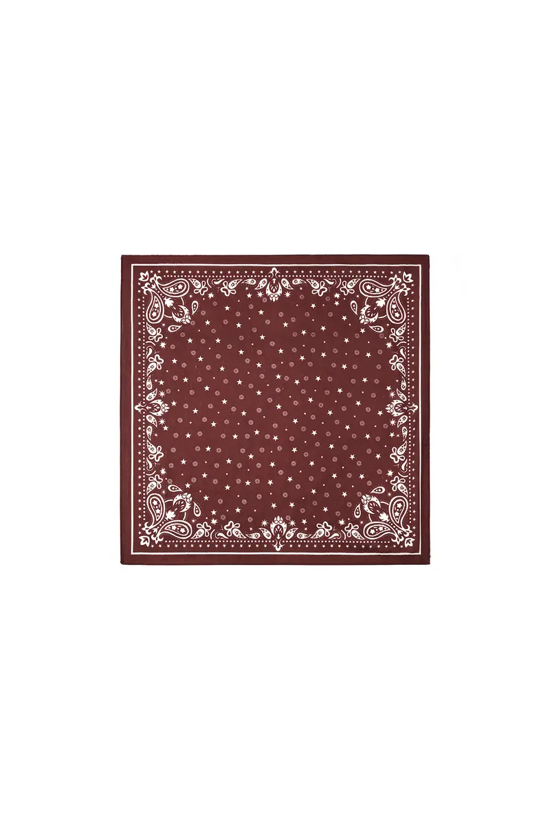 Tiny scarf met print Bruin