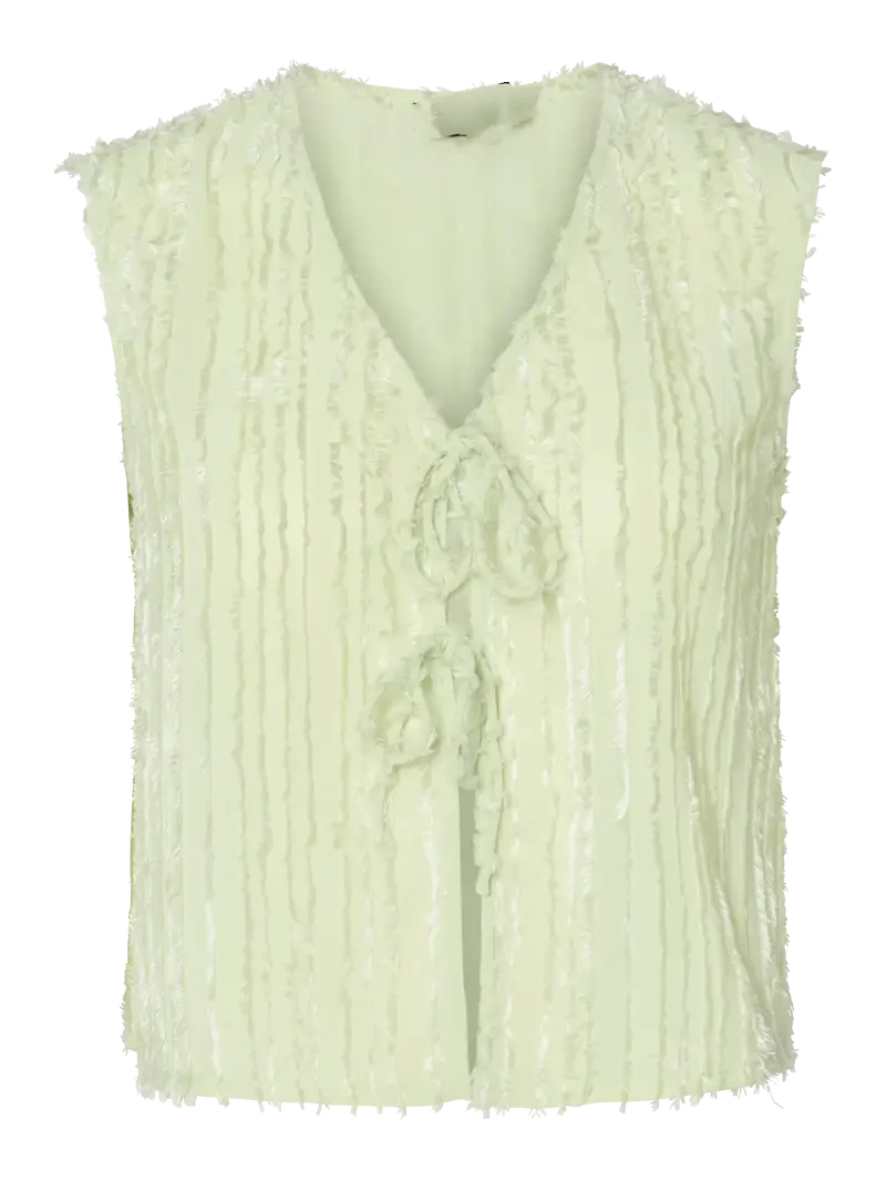 Tobine tie top gleam