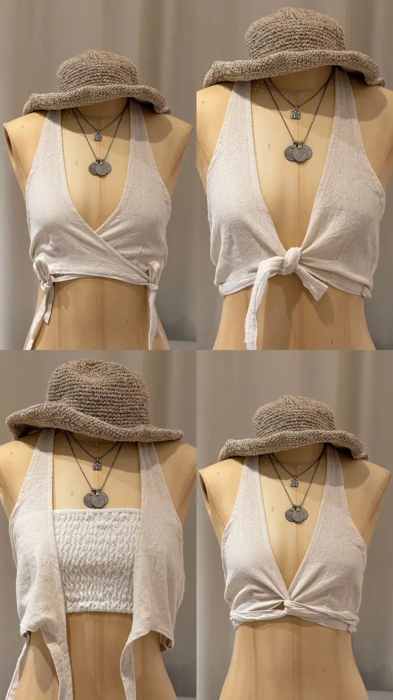 Top Nadi Natural / Off white