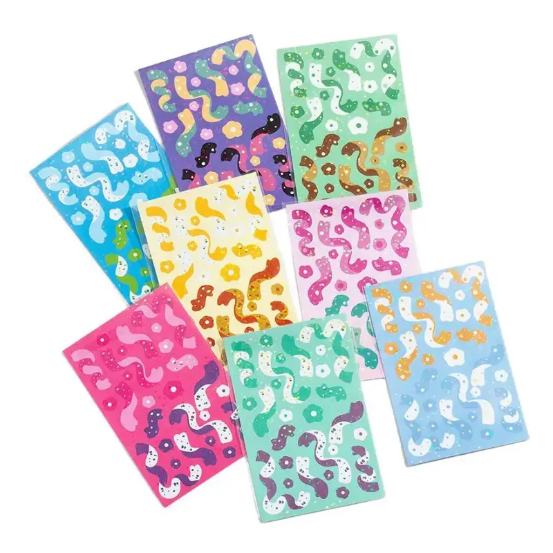 Toploader Ribbon Deco Stickers, Set of 8 Sheets
