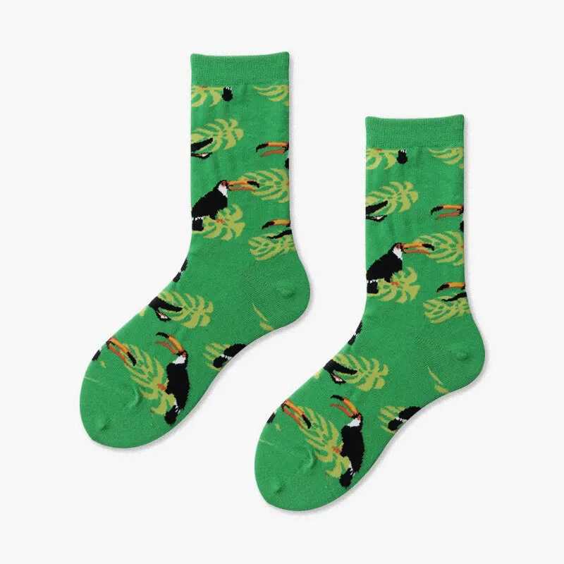Toucan Crew Socks