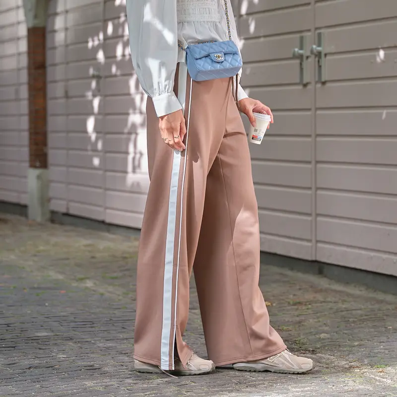 Track pants coffee quartz