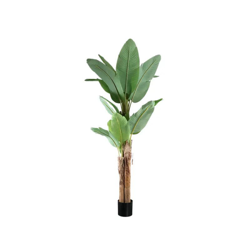Tree Green PE Real Touch Banana Tree M 133x149x208cm PTMD