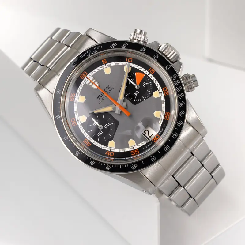 Tudor Oyster Date Chronograph "Homeplate" Ref. 7031 /0 in unglaublichem Zustand