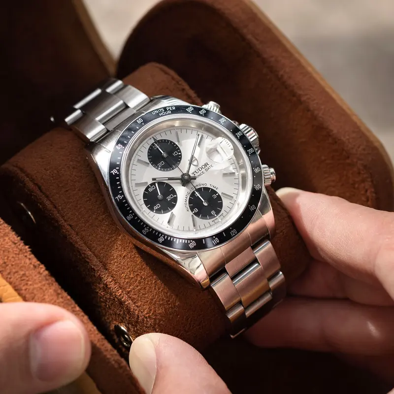 TUDOR PRINCE DATE CHRONOGRAPH 79260 Silbernes Zifferblatt