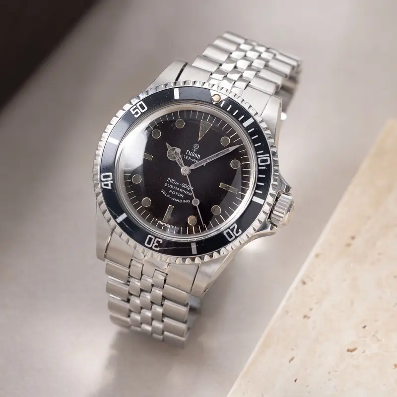 Tudor Submariner 7928 MK7 Dial Black-Out Lume