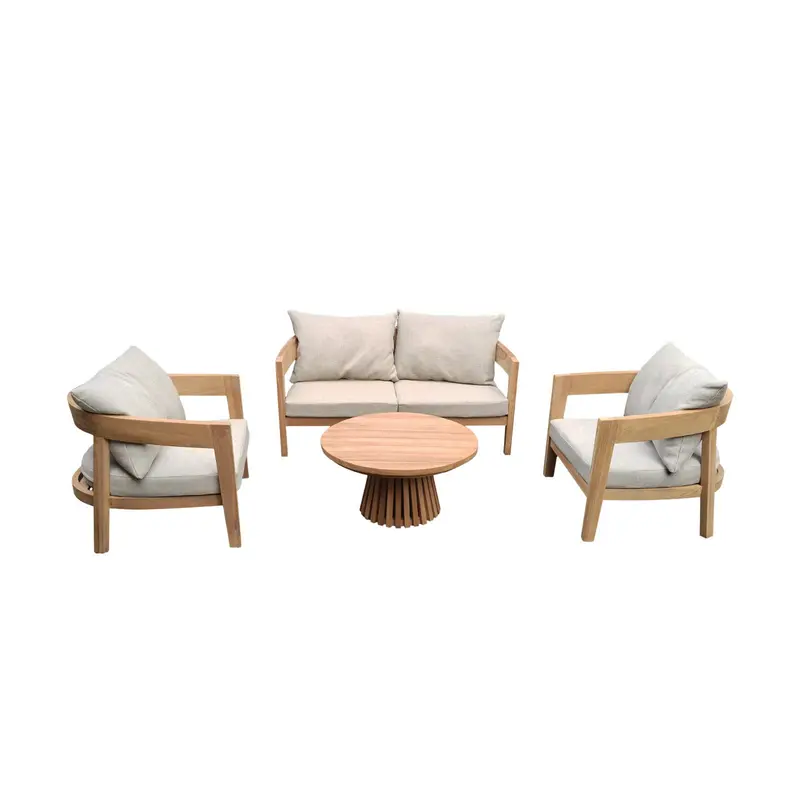 Tuinset Bilbao Teakhout Naturel Livingfurn