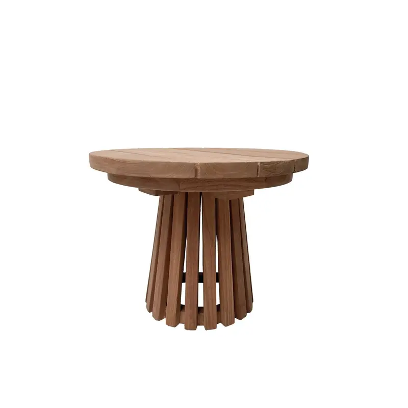 Tuintafel Cindo Teakhout Ø50cm Livingfurn
