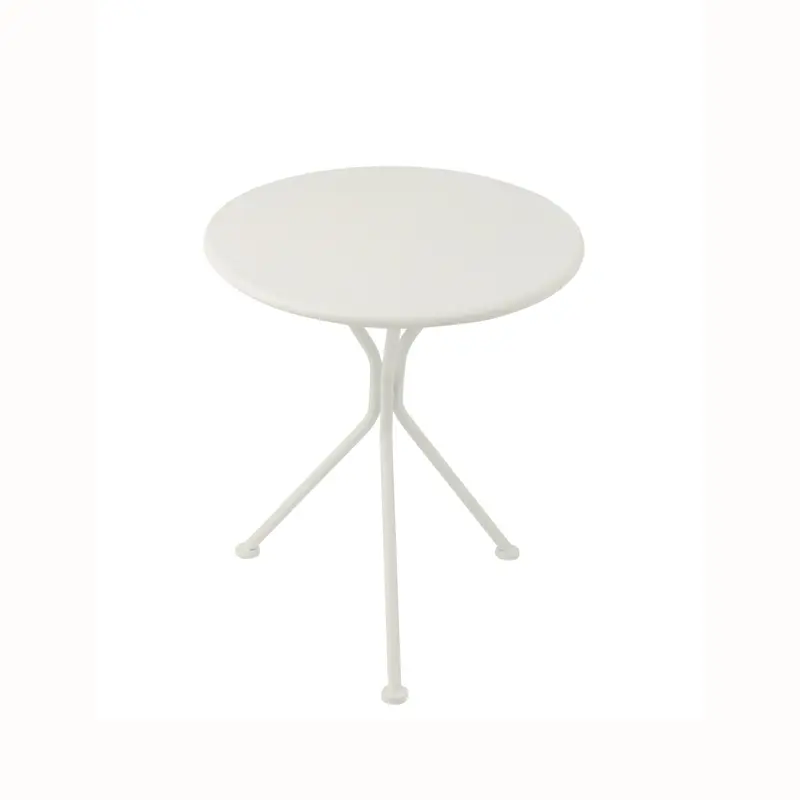 Tuintafel Tripod Rond Metaal Wit Small J-Line