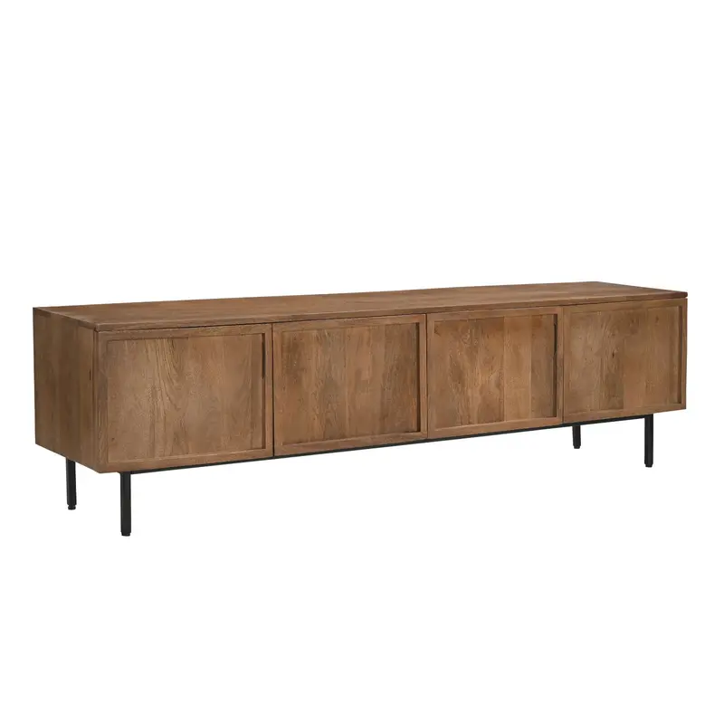TV-meubel Elan Mangohout Pecan 180cm Livingfurn