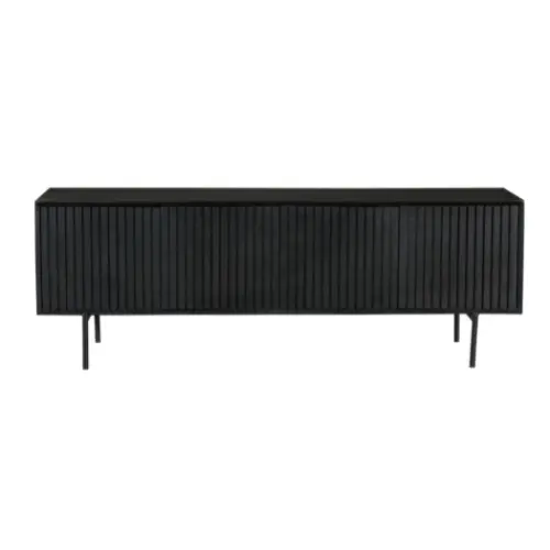 TV-meubel Madison Mangohout Zwart 165cm Starfurn