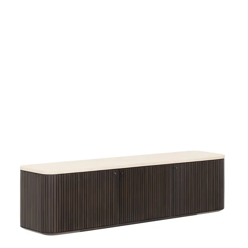 TV-Meubel Maroon Mahonie Mortex Bruin Hangend 140cm DTP Home